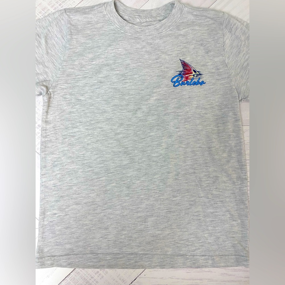 Burlebo Grey Short Sleeve Tee Boys 10/12